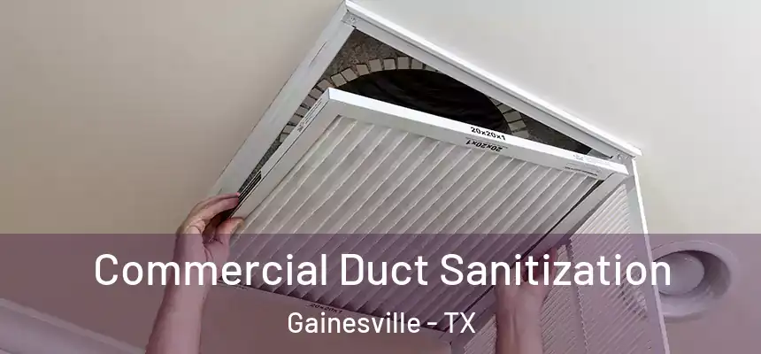  Commercial Duct Sanitization Gainesville - TX
