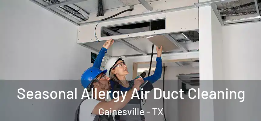  Seasonal Allergy Air Duct Cleaning Gainesville - TX